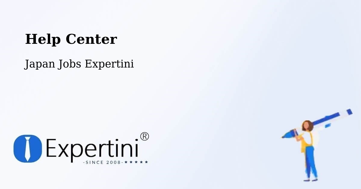 Help Center – Sobue - Japan Jobs Expertini