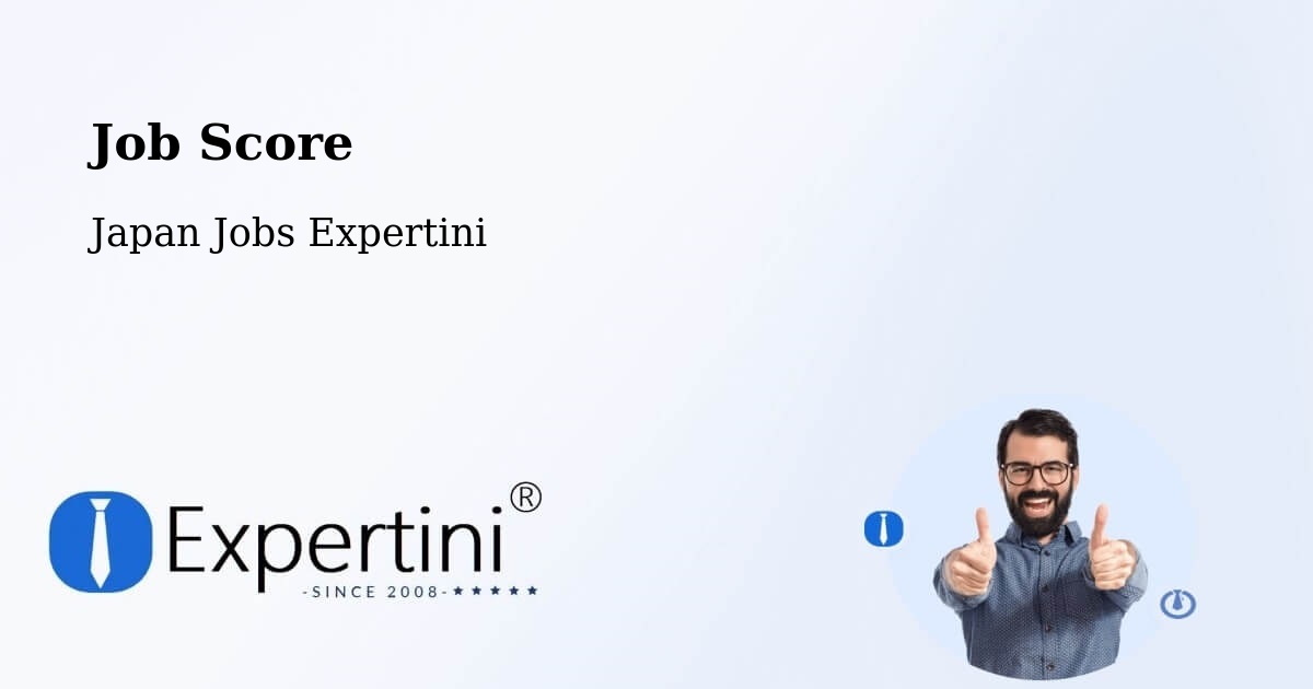 Job Score & Job Description Score Tool – Sobue - Japan Jobs Expertini